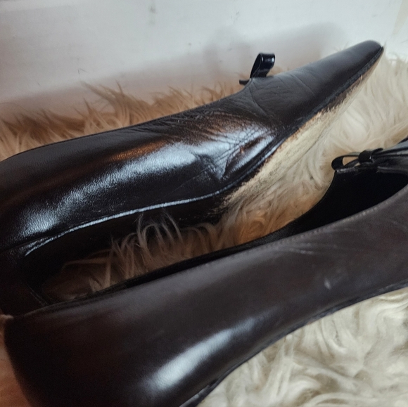 Stuart Weitzman‎ brown bow pumps 8N - Picture 11 of 12